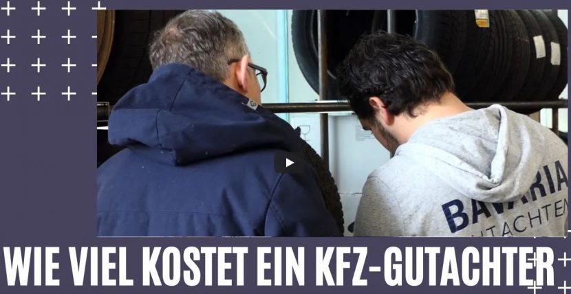 Wie viele kostet ein KFZ-Gutachter in München?