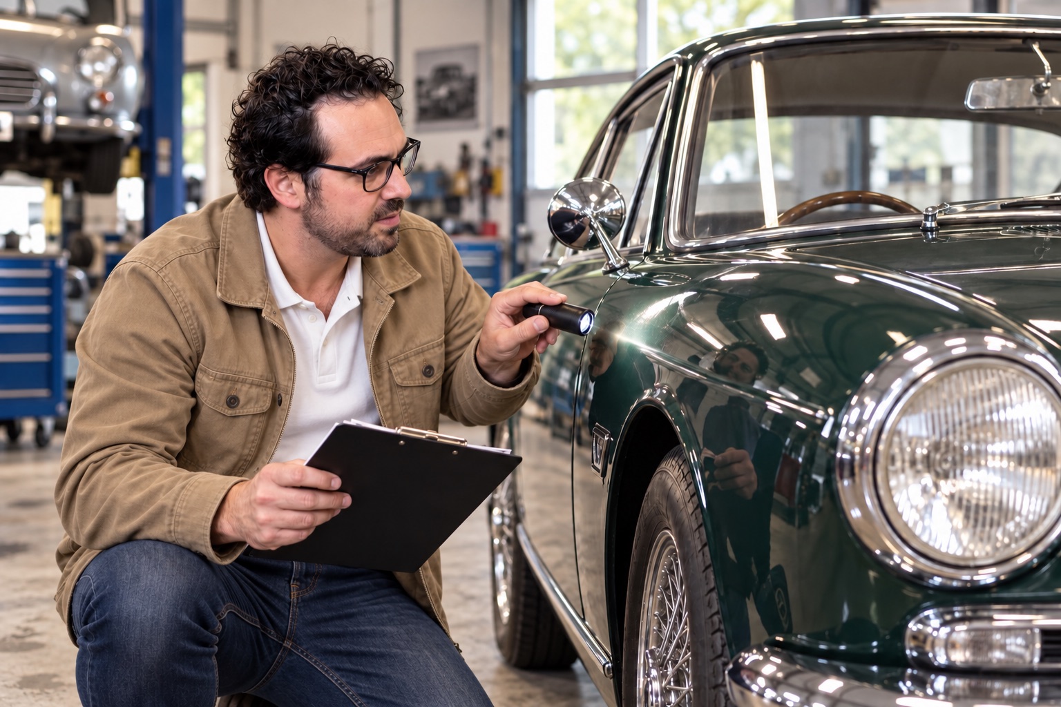 Zustandsprüfung eines Oldtimers – Bavaria Gutachten
